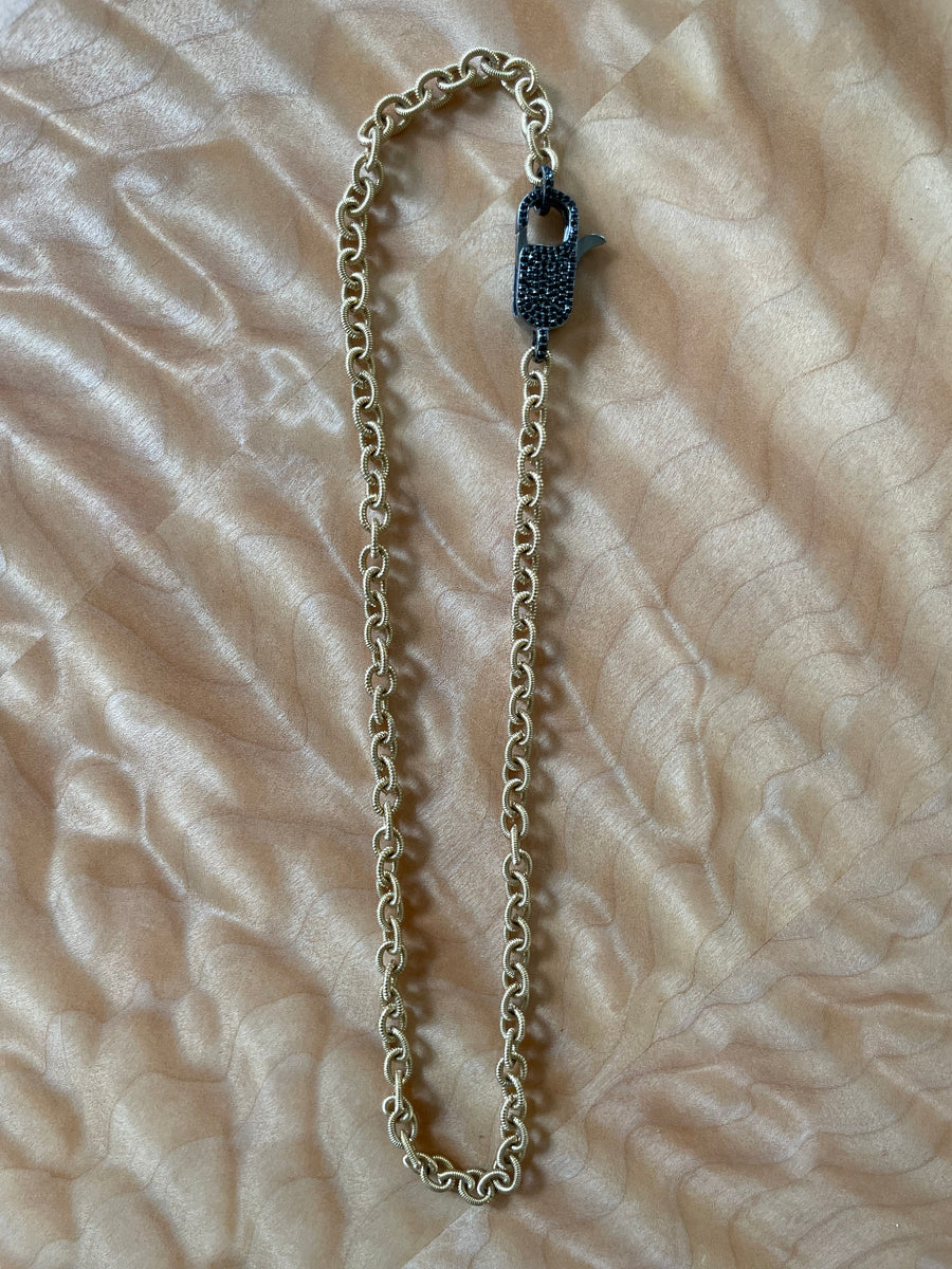 Paula Rosen Spinel Baby Lock Necklace