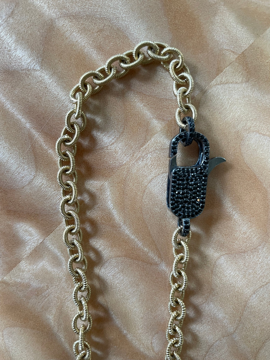 Paula Rosen Spinel Baby Lock Necklace