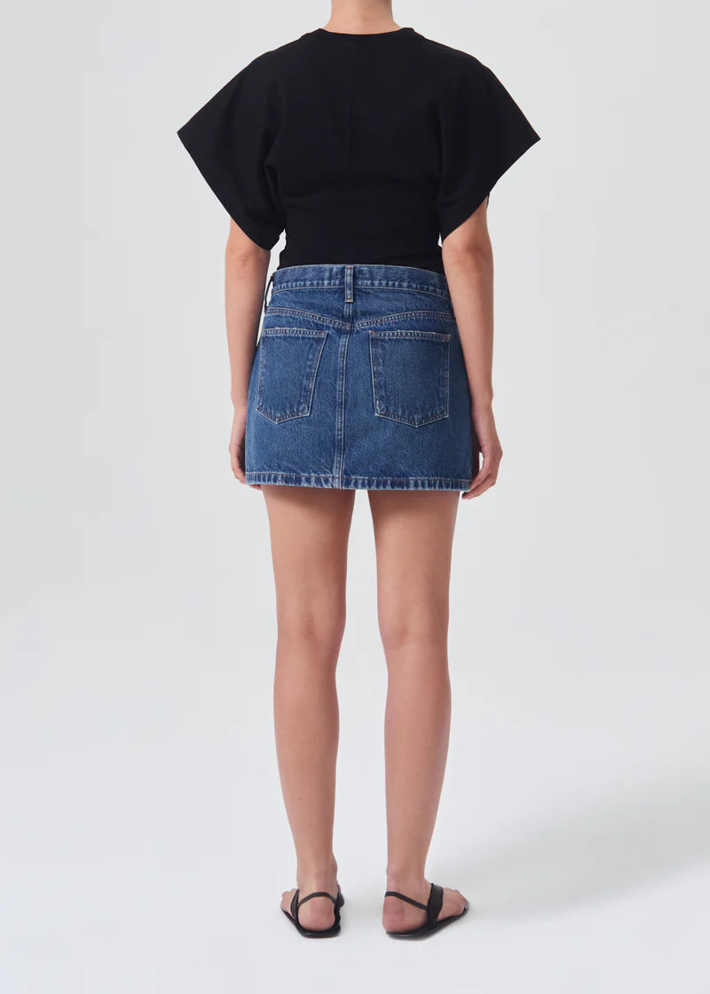 AGOLDE Liv Mini Skirt