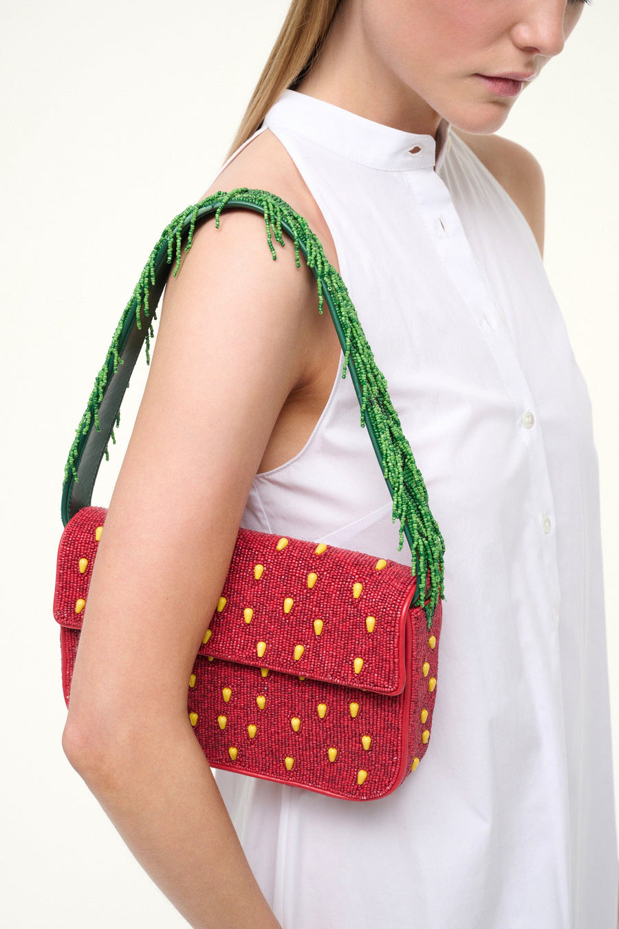 Staud Tommy Beaded Bag