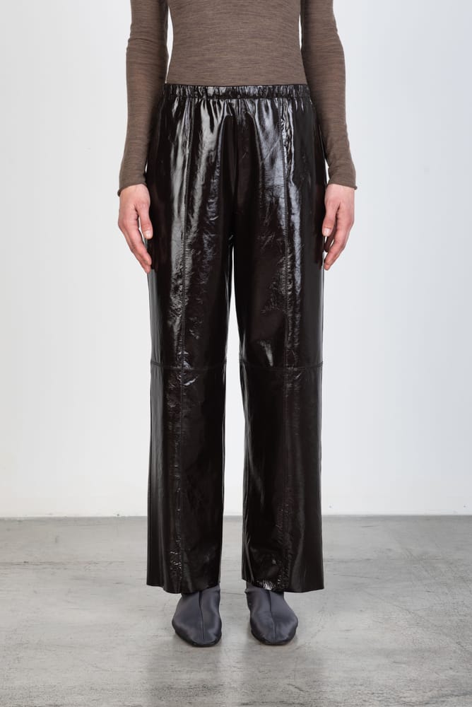 Alysi Patent Leather Pant