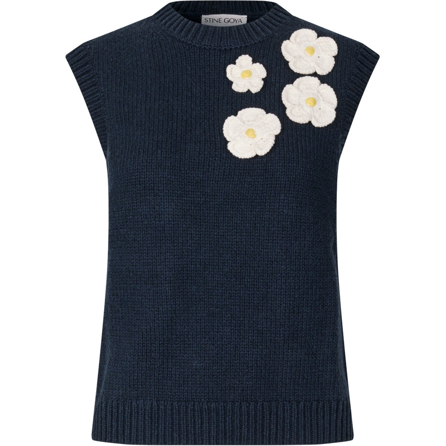 Stine Goya Crewneck Dropped Shoulder Vest