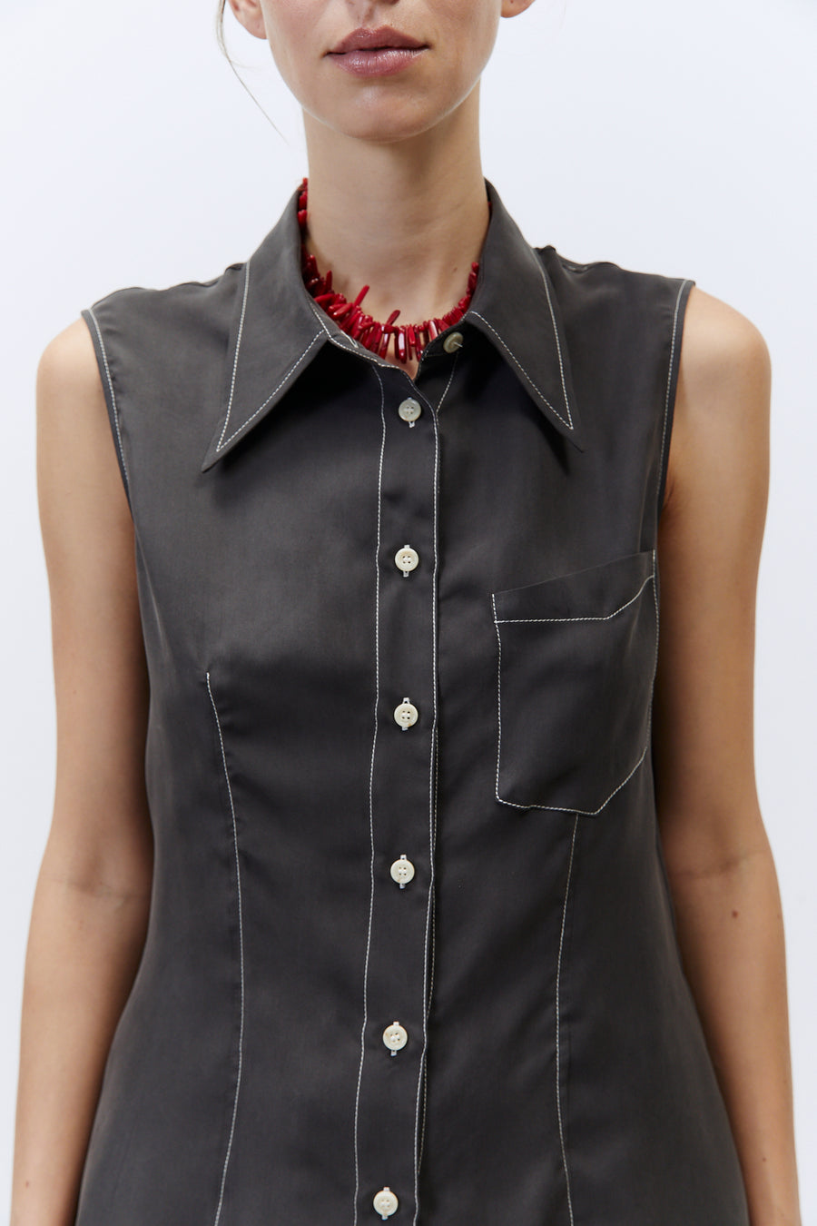 Alysi Camicia Twill Enzimato Slim