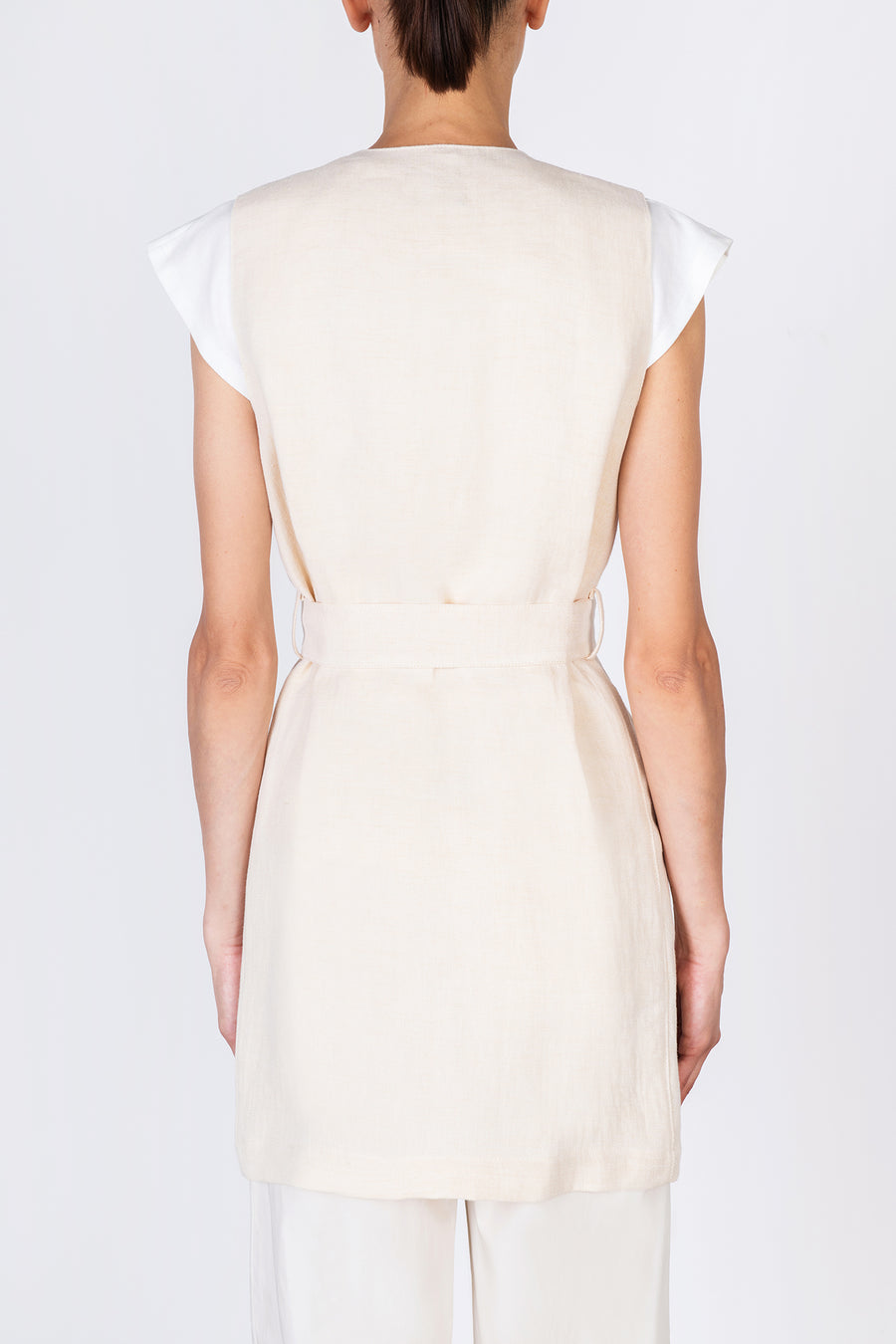 Alysi Gilet Linone Delave'Lungo