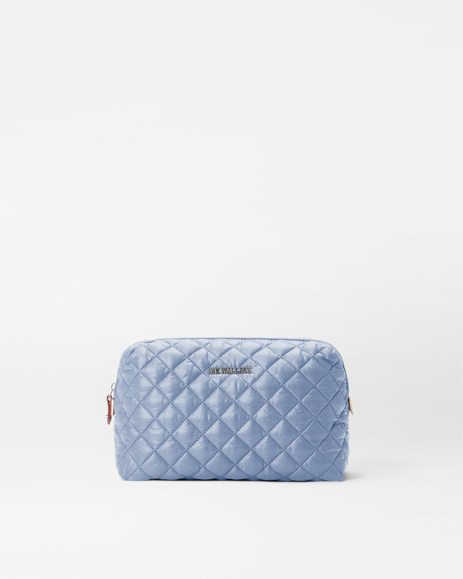 MZ Wallace Stone Blue Mica Cosmetic