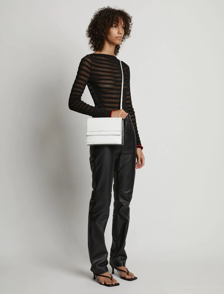 Proenza Schouler White Label Small Accordion Flap Bag