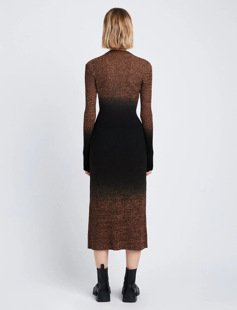 Proenza Schouler White Label Gradient Marl Cardigan