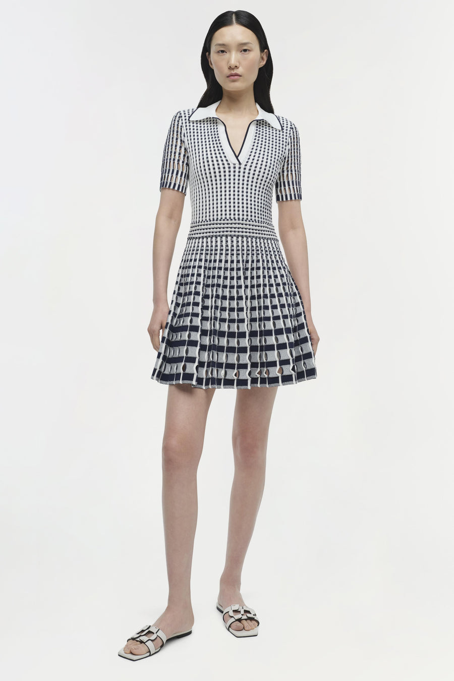 SIMKHAI Tovi Polo Mini Dress