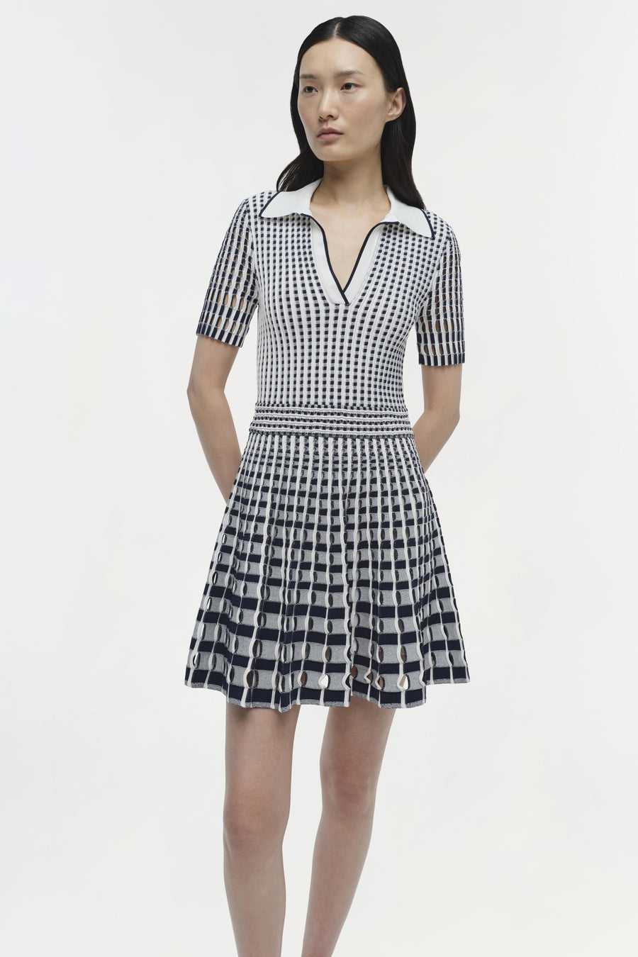 SIMKHAI Tovi Polo Mini Dress