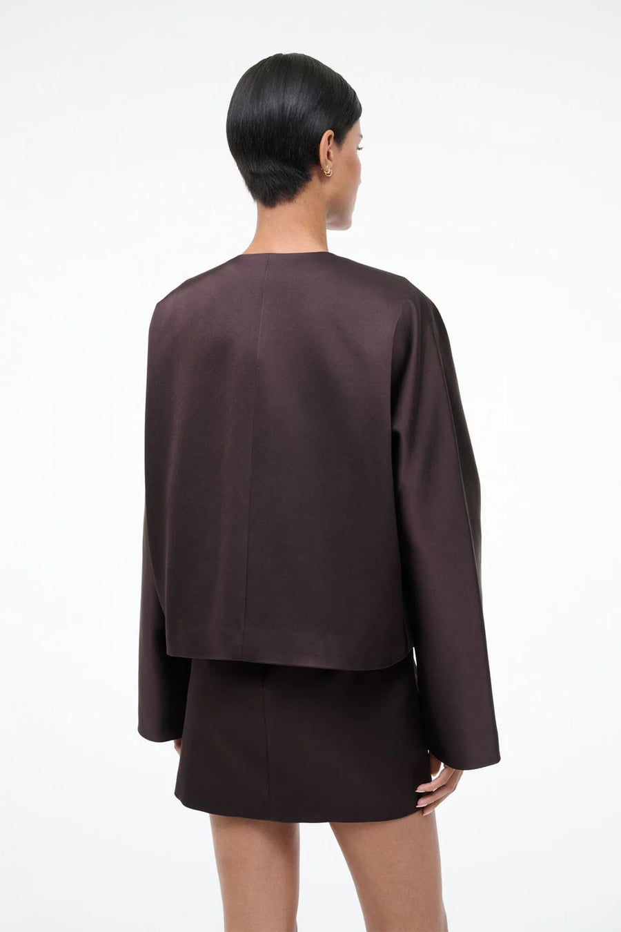 Staud Liz Cropped Coat