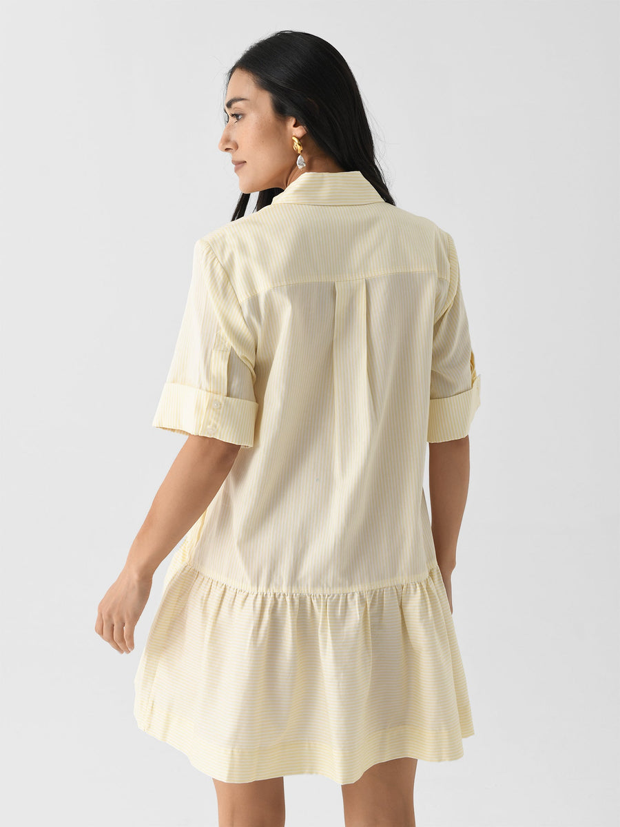 SIMKHAI Cris Shirt Dress