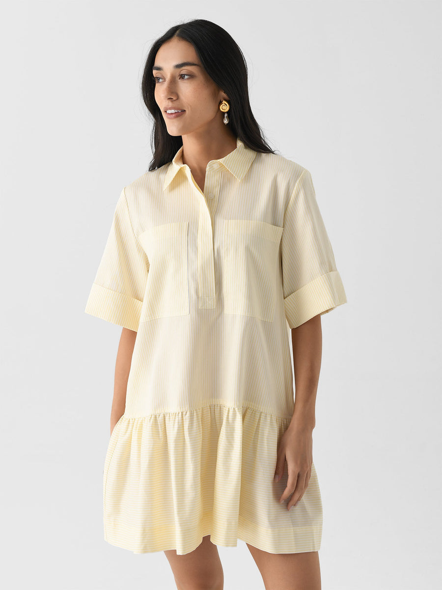 SIMKHAI Cris Shirt Dress