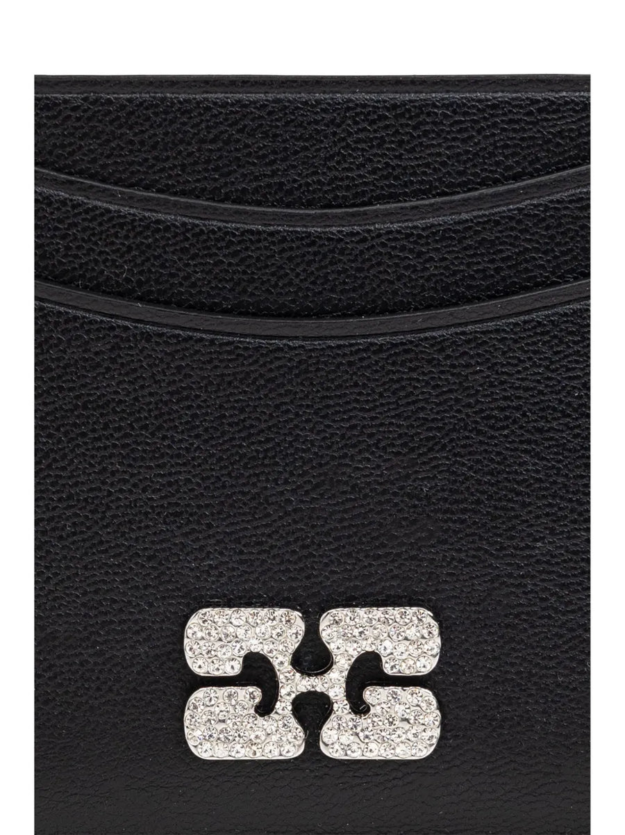 Ganni Strass Bou Card Holder