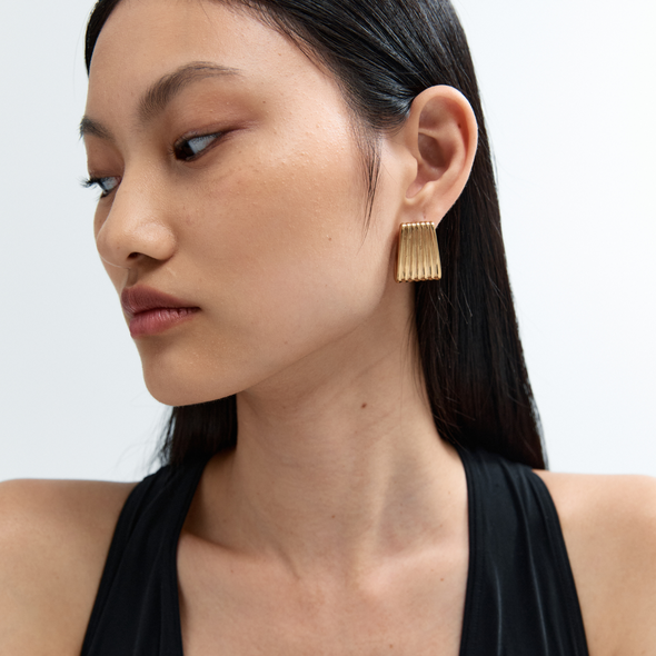 Heaven Mayhem Ribbed Gold