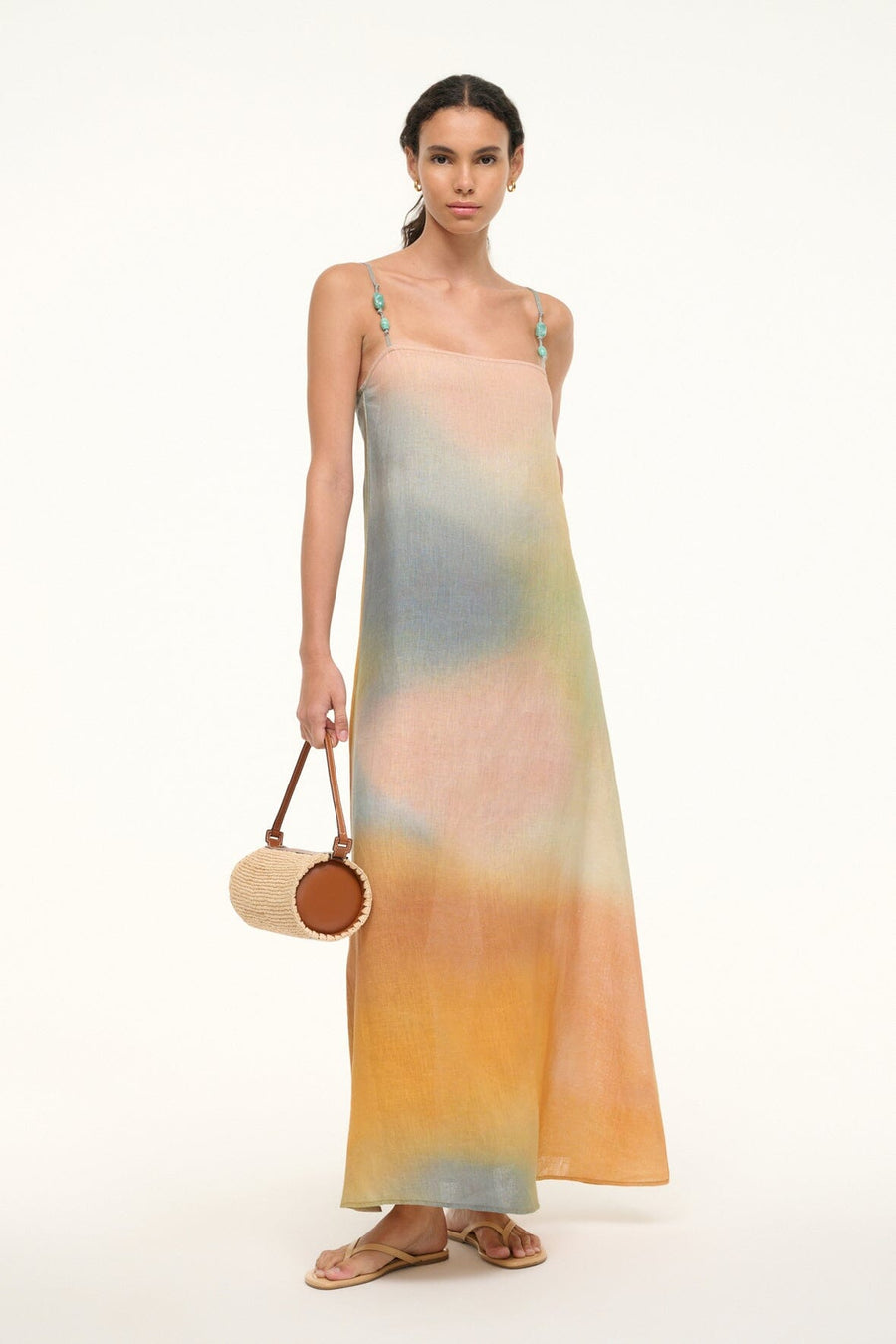 Staud Laura Linen Dress