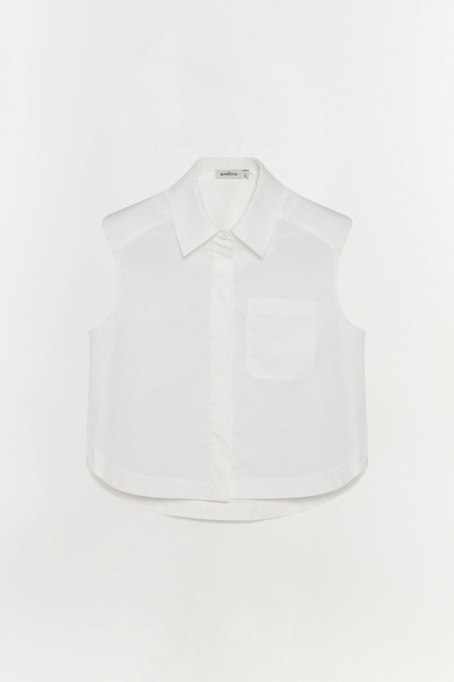 SIMKHAI Winslow Cropped Shirt