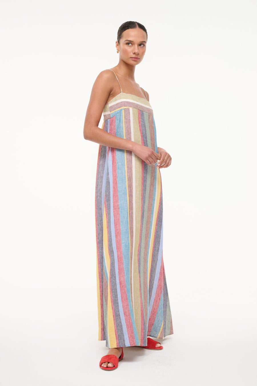 Staud Laura Linen Dress