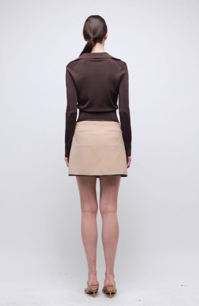 SIMKHAI Sheridan Mini Skirt