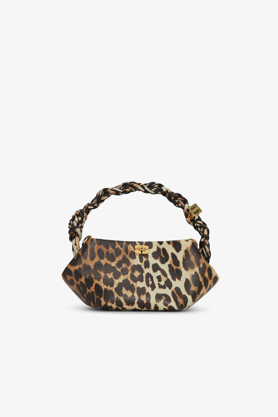 Ganni Leopard Mini Bou Bag