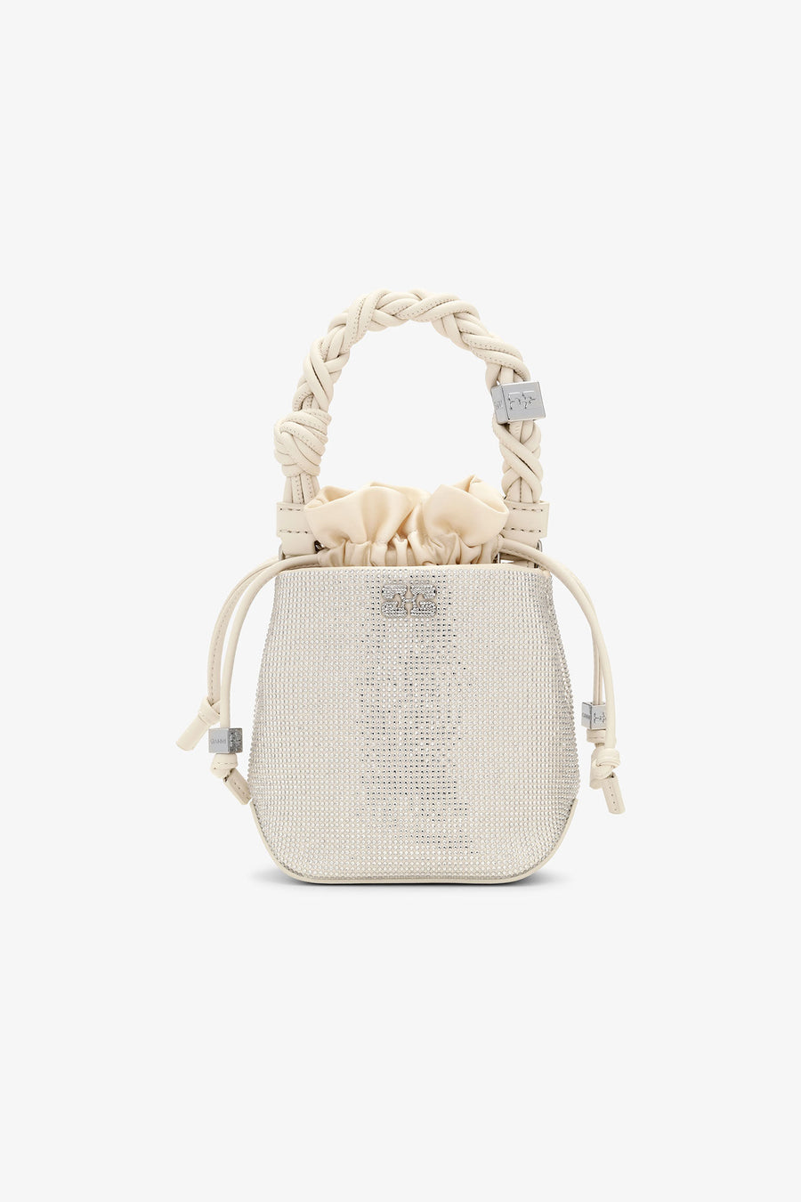 Ganni Bou Bucket Mini Strass