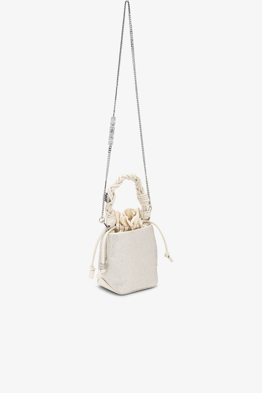 Ganni Bou Bucket Mini Strass