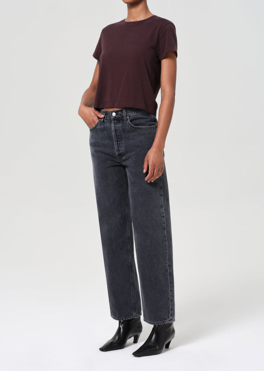AGOLDE Adine Shrunken Tee