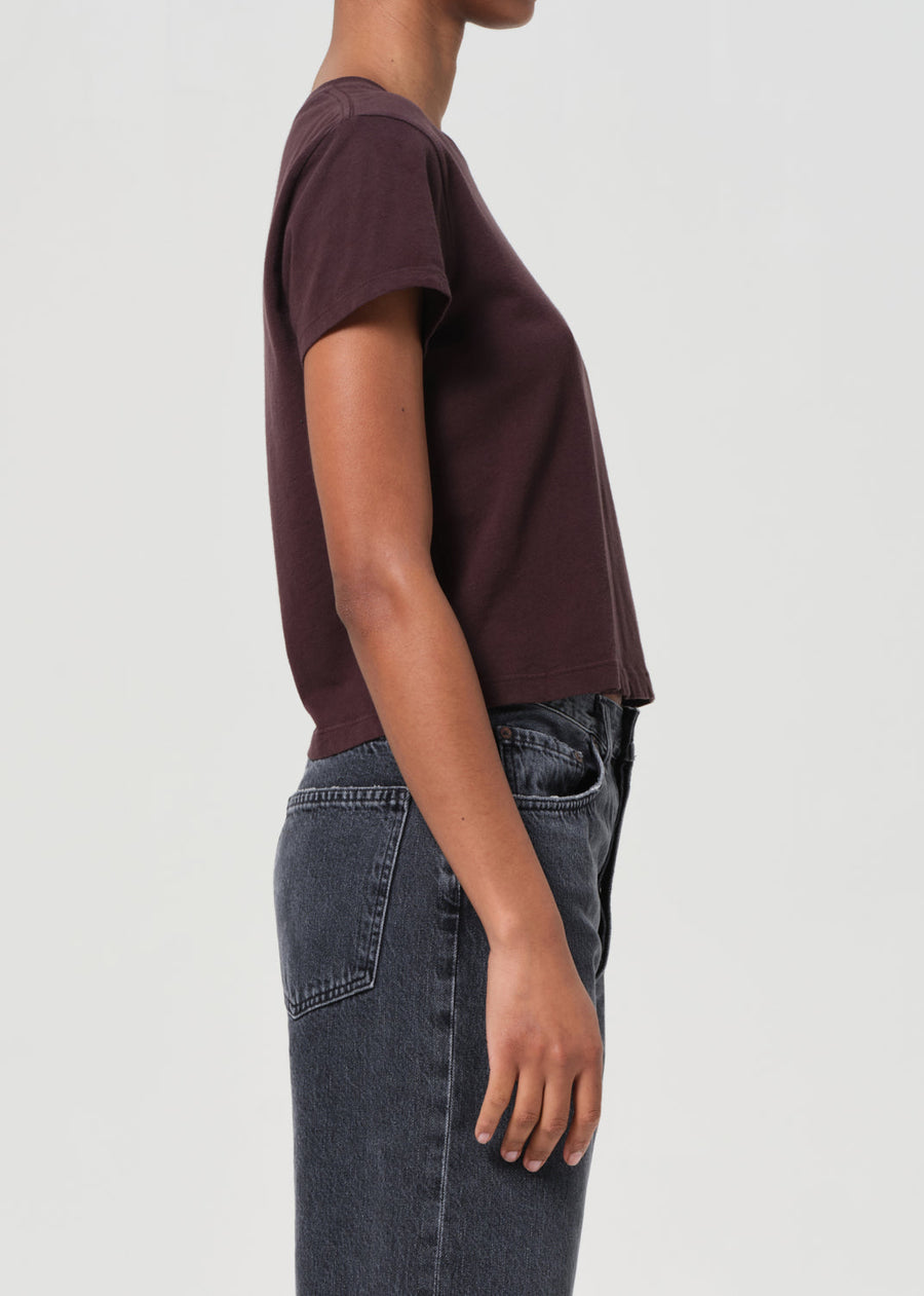 AGOLDE Adine Shrunken Tee