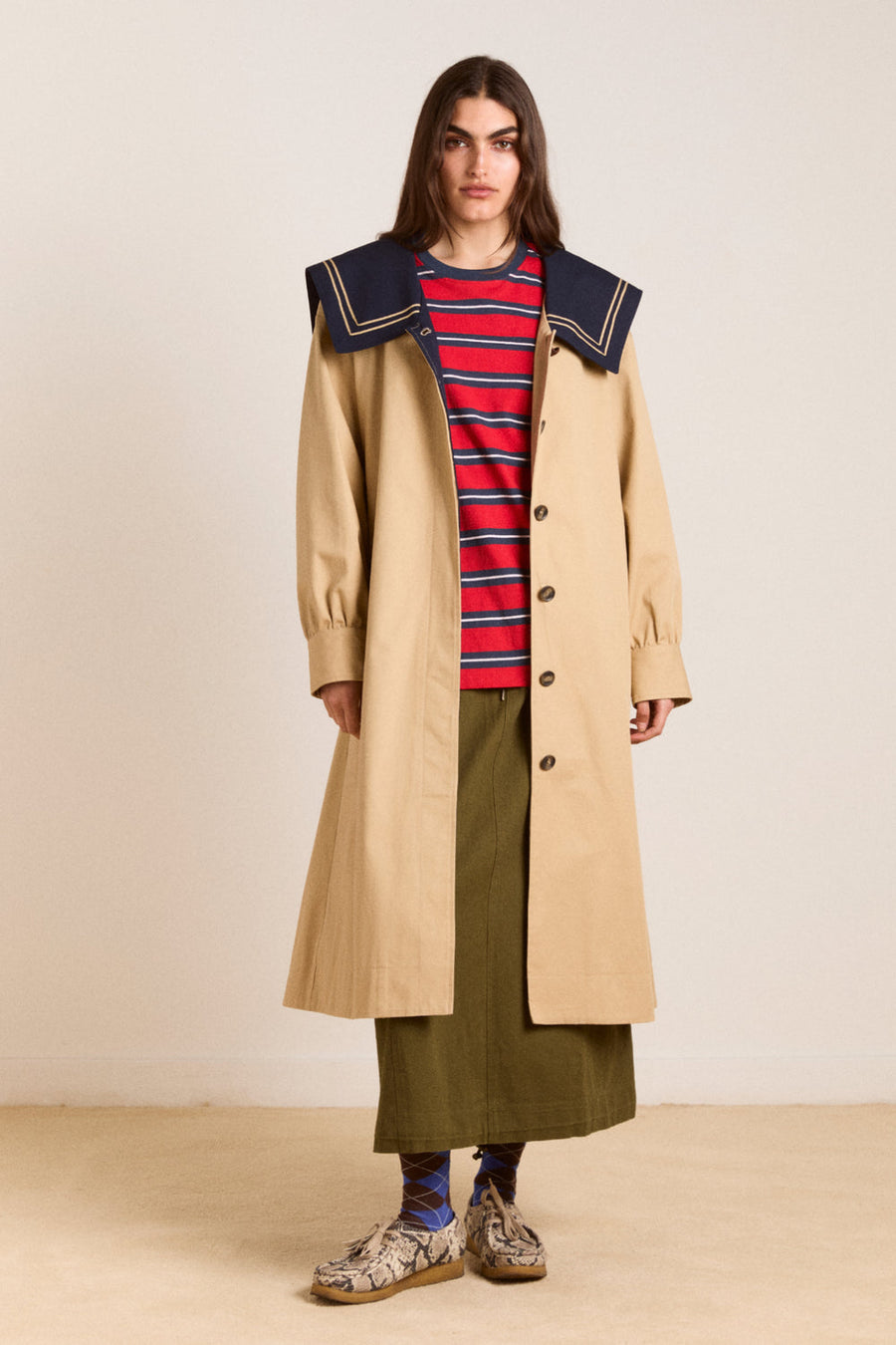 Damson Madder Ella Trench