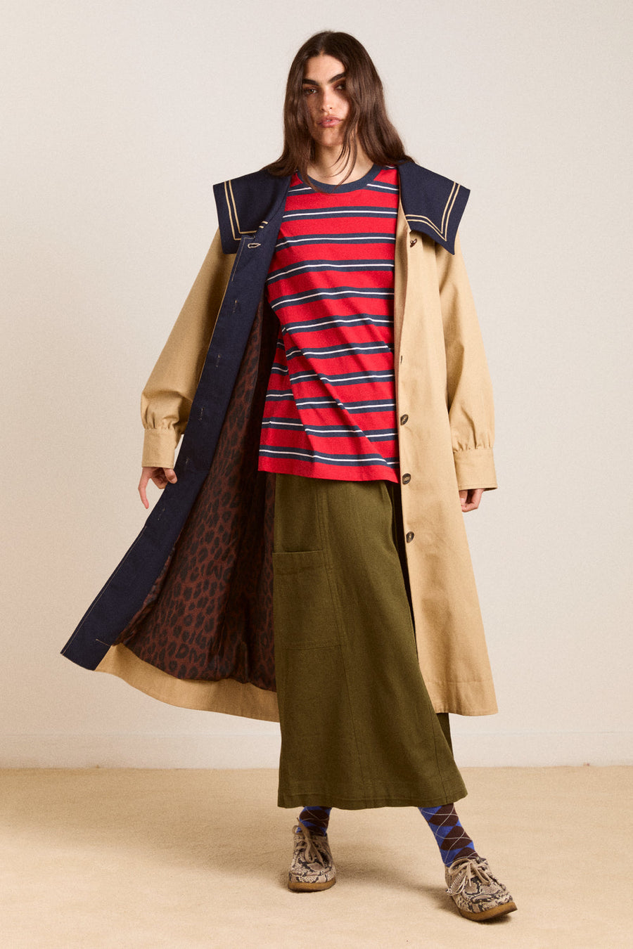 Damson Madder Ella Trench