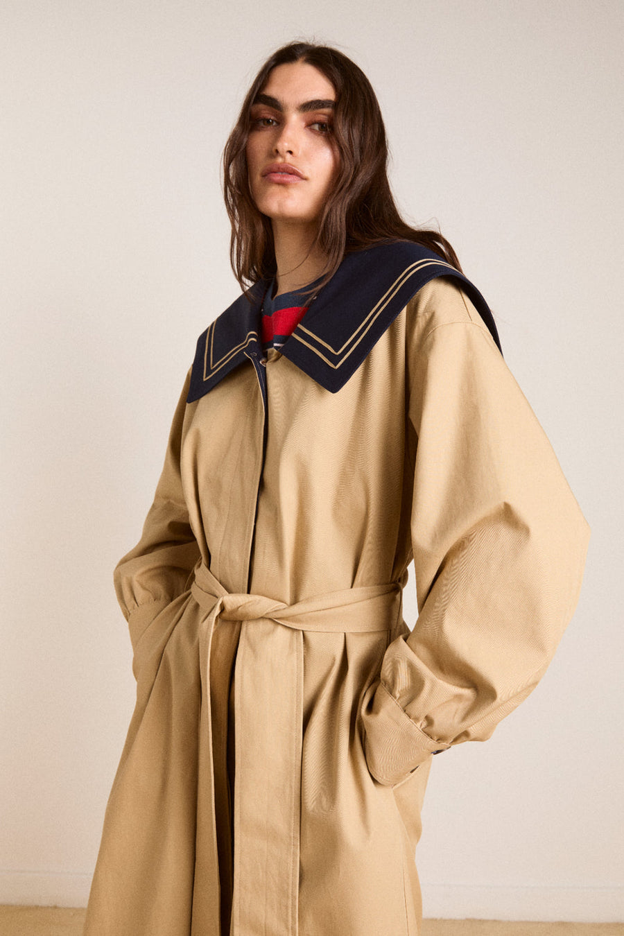 Damson Madder Ella Trench