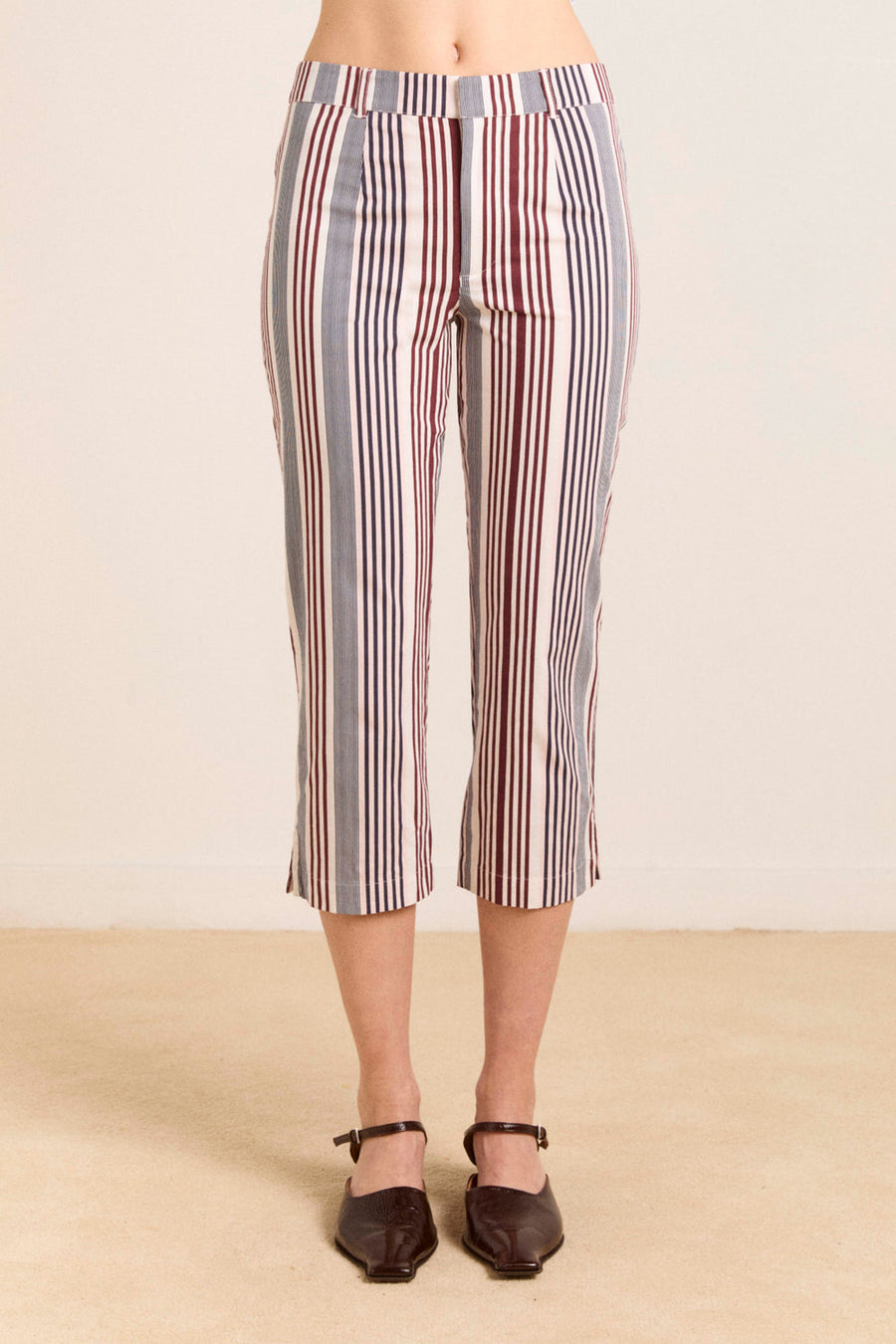Damson Madder Gaia Capri Trouser