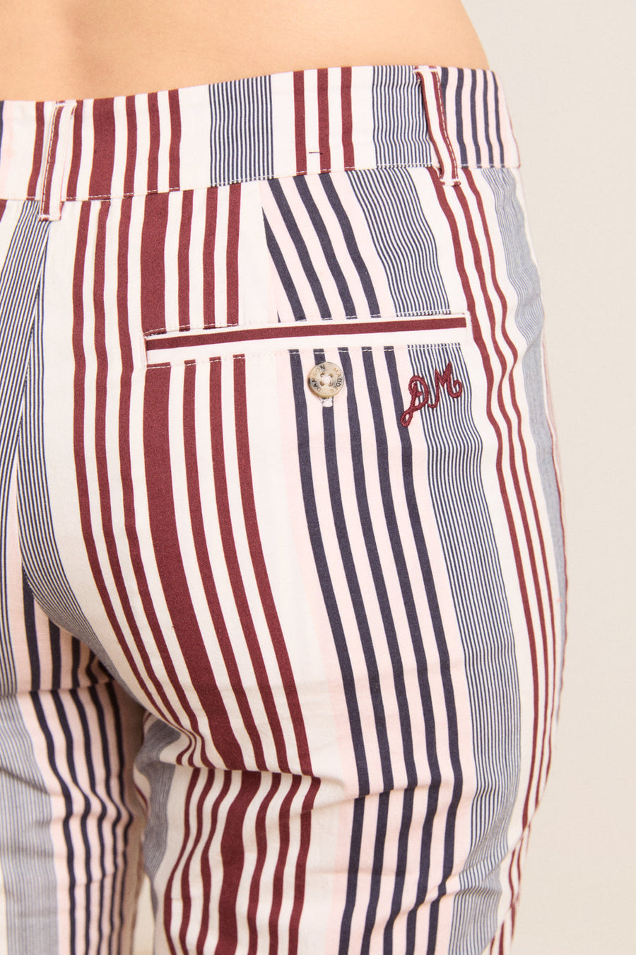 Damson Madder Gaia Capri Trouser