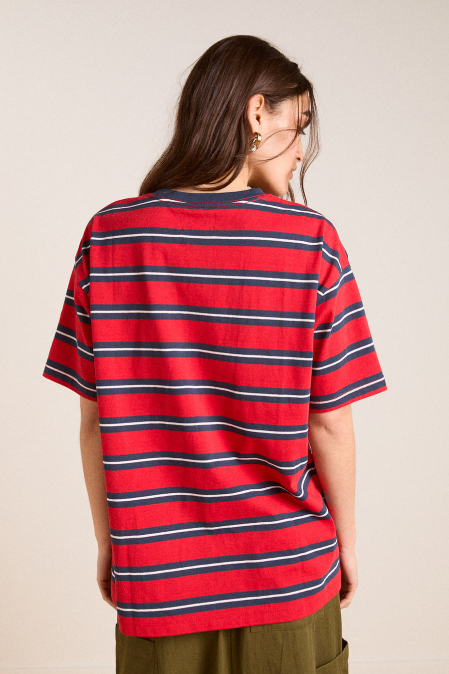 Damson Madder Ariel Shrunken Tee
