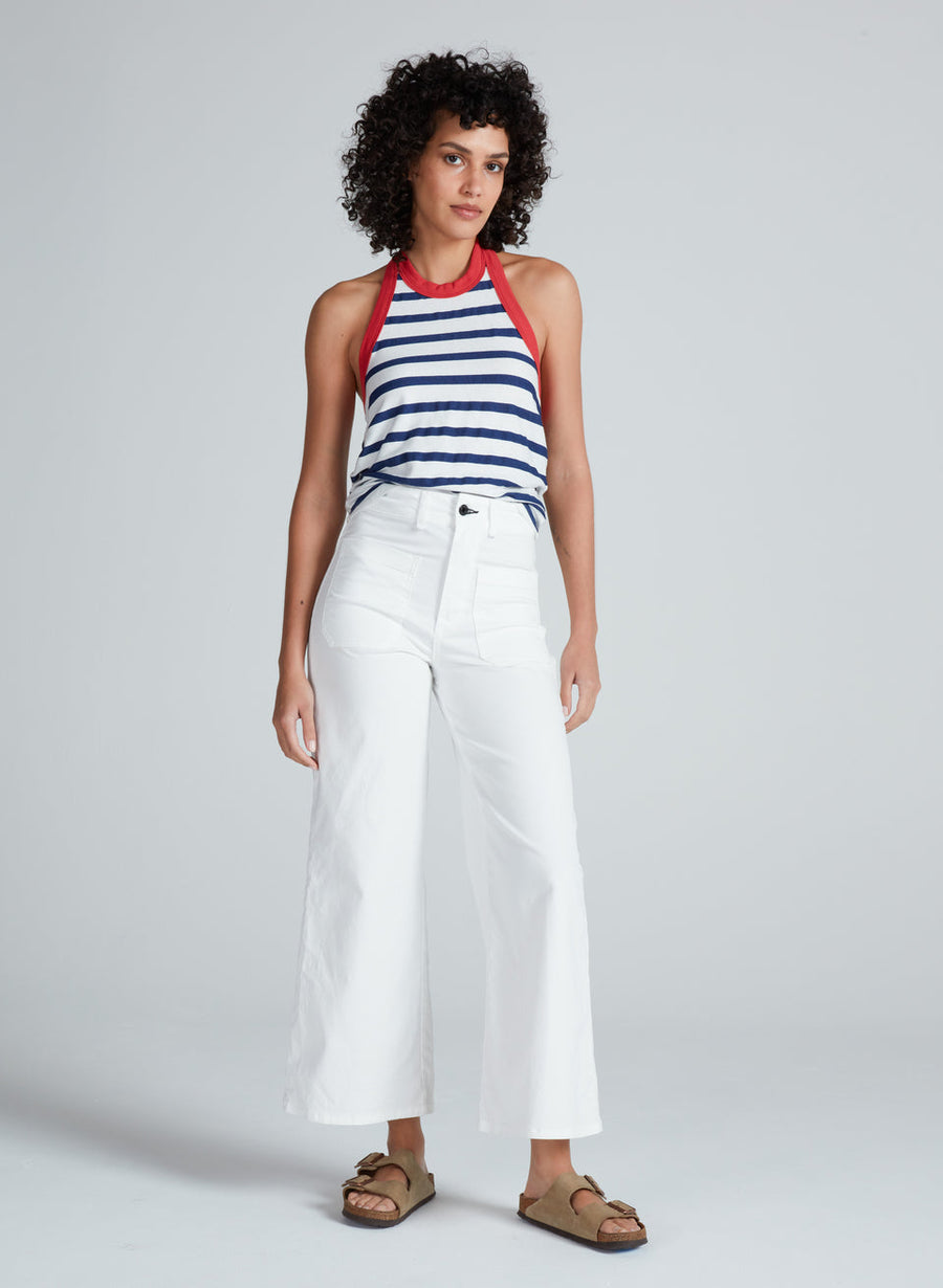 ASKK NY Cropped Sailor Twill