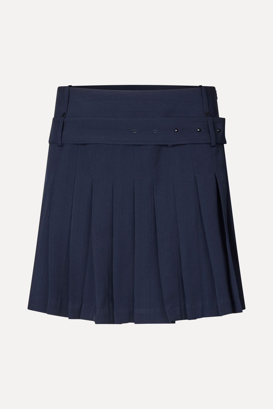 Stine Goya Belted Pleated Skirt