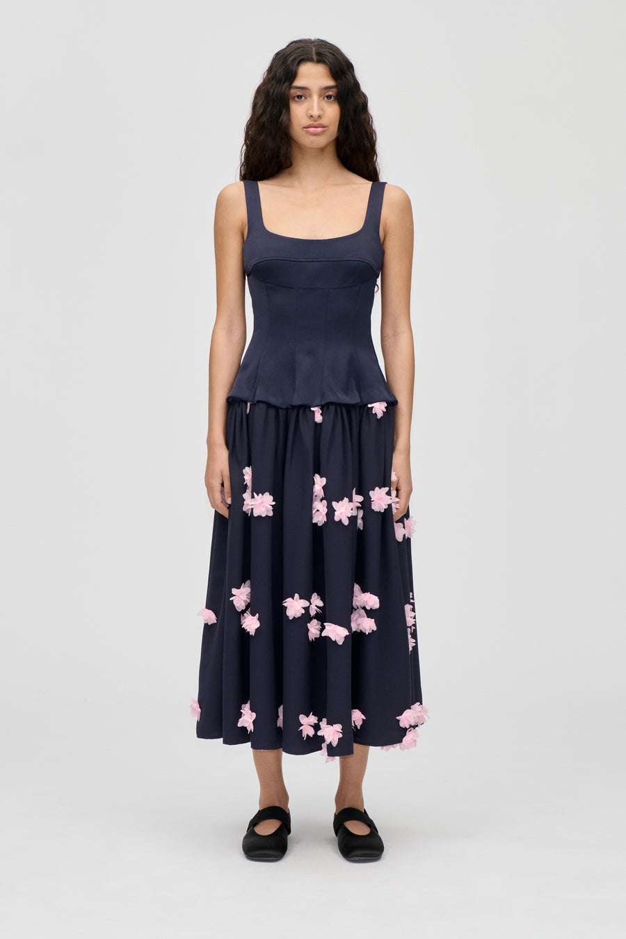 Stine Goya Corset Long Dress