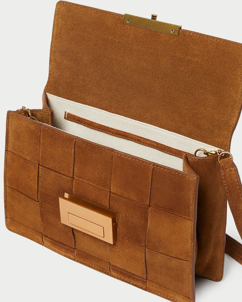 Loeffler Randall Delphine Leather Clutch