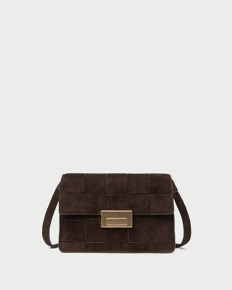 Loeffler Randall Delphine Leather Clutch