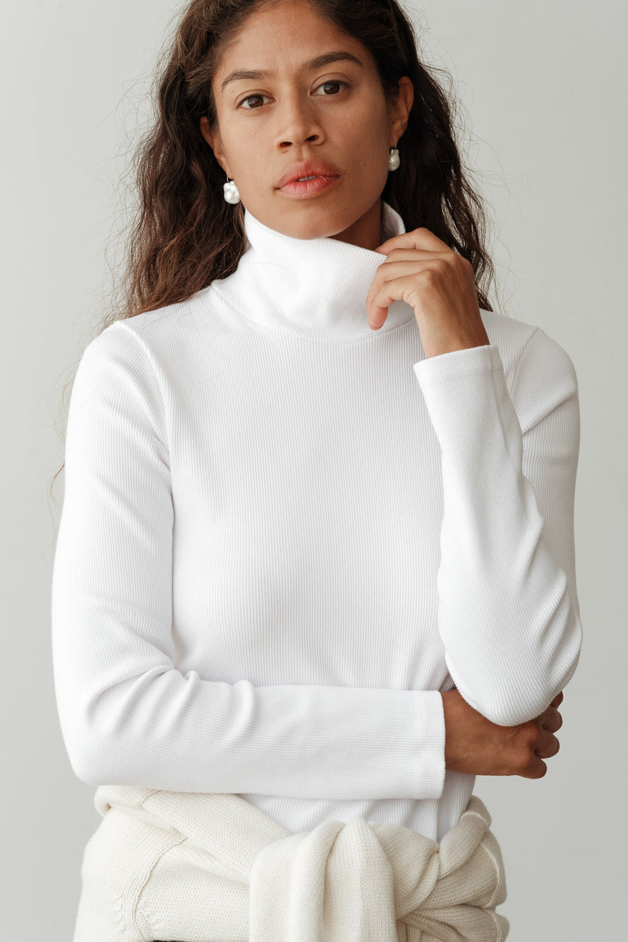 DONNI. The Baby Rib Turtleneck