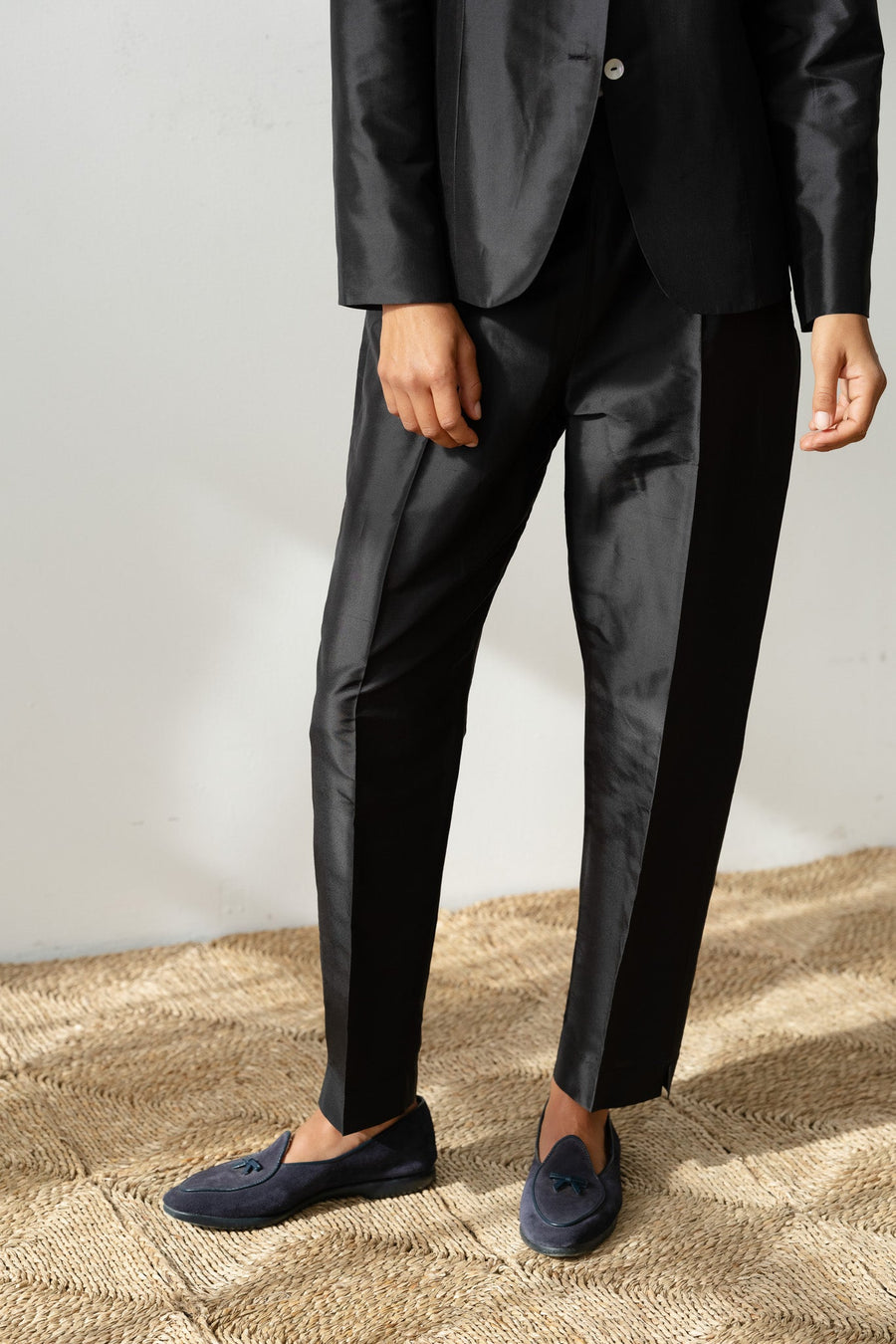 DONNI. The Taffeta Cigarette Pant