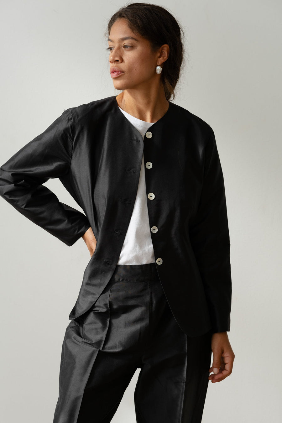 DONNI. The Taffeta Lady Jacket
