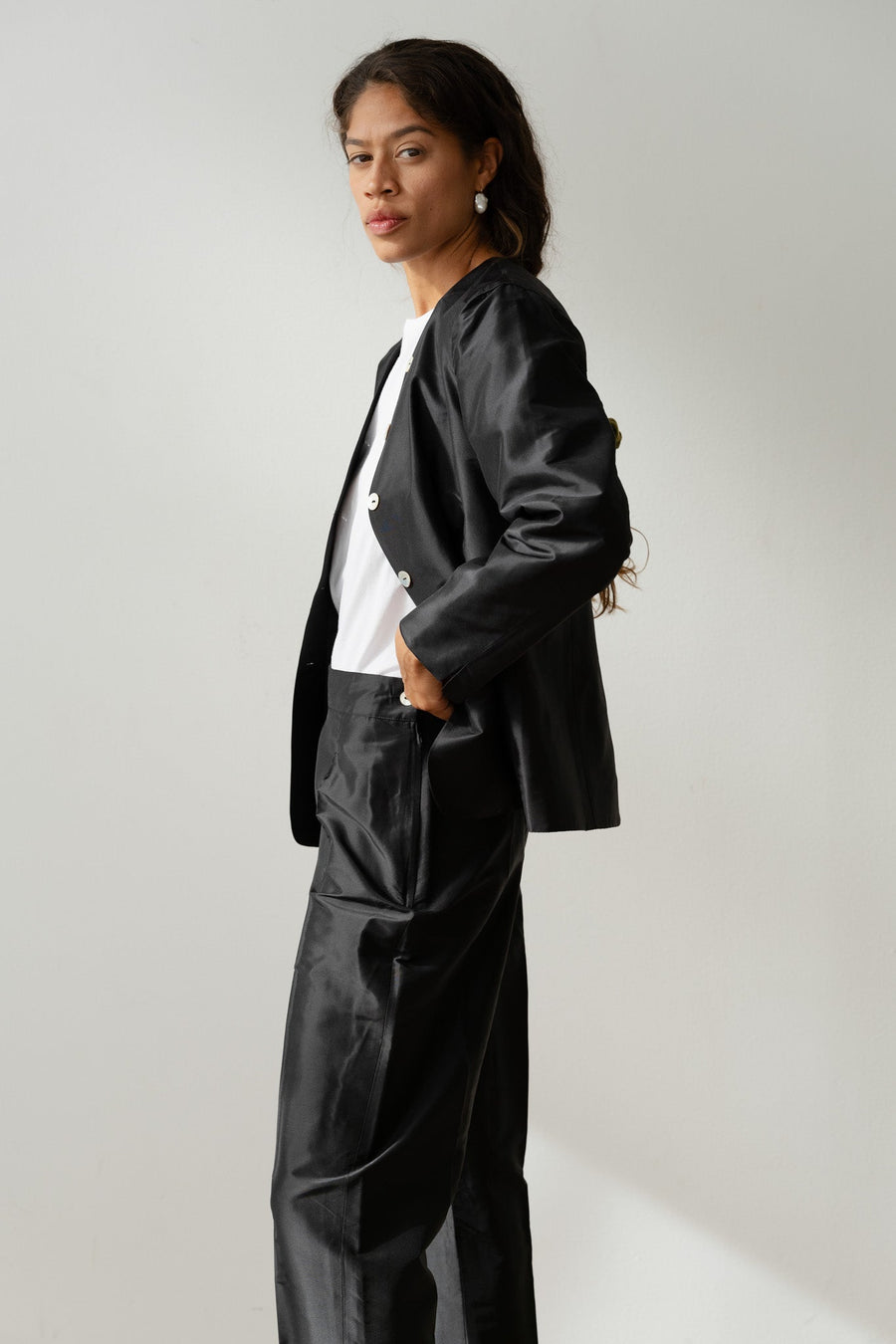 DONNI. The Taffeta Lady Jacket