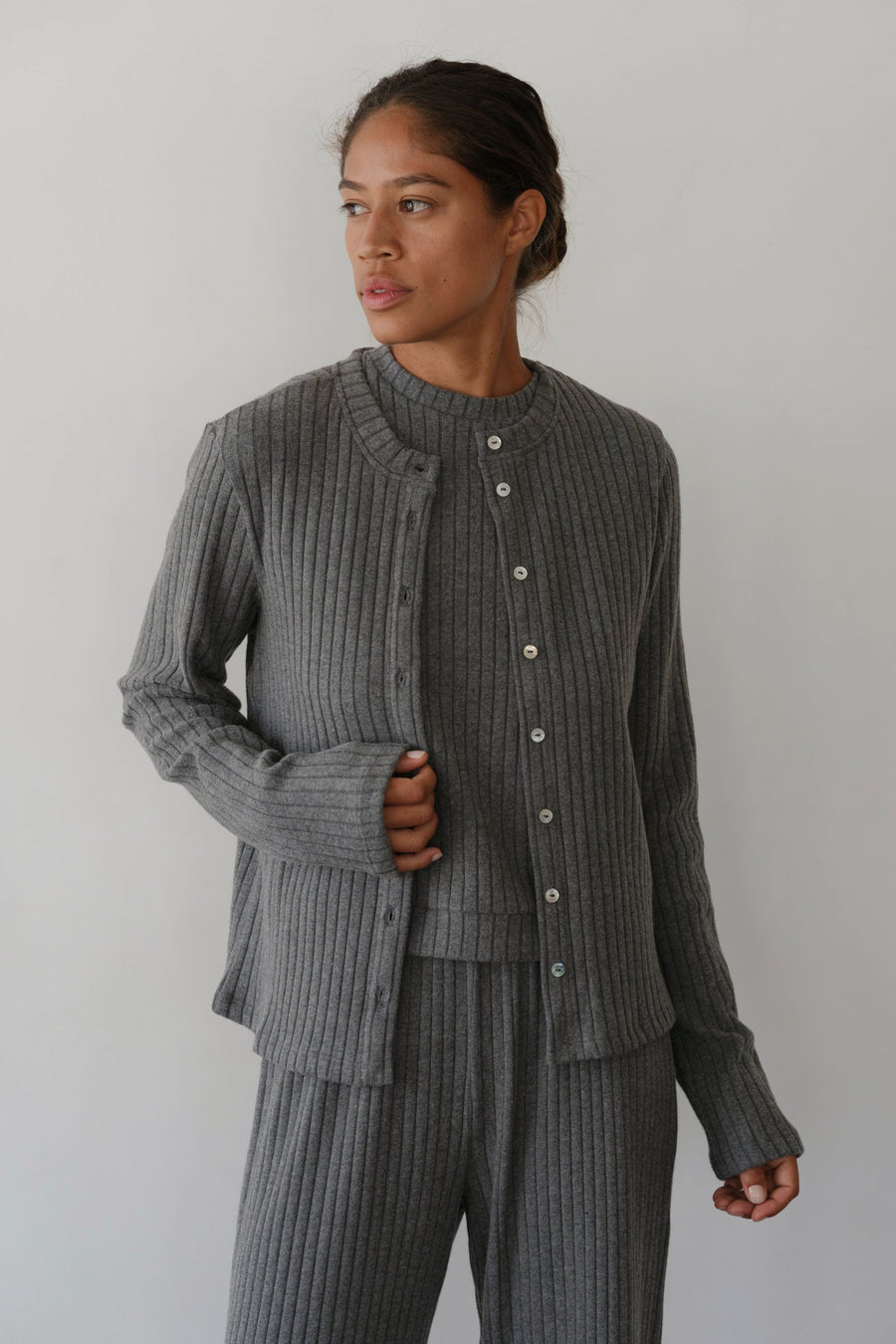 DONNI. The Sweater Rib Cardi
