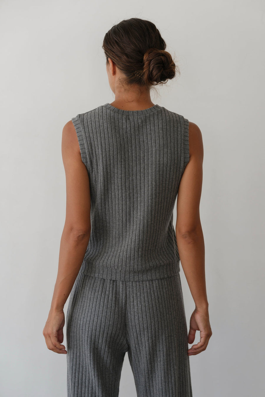 DONNI. The Sweater Rib Shell