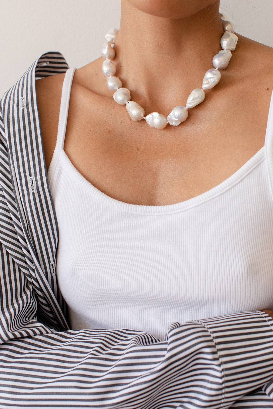 DONNI. The Rib Spaghetti Tank