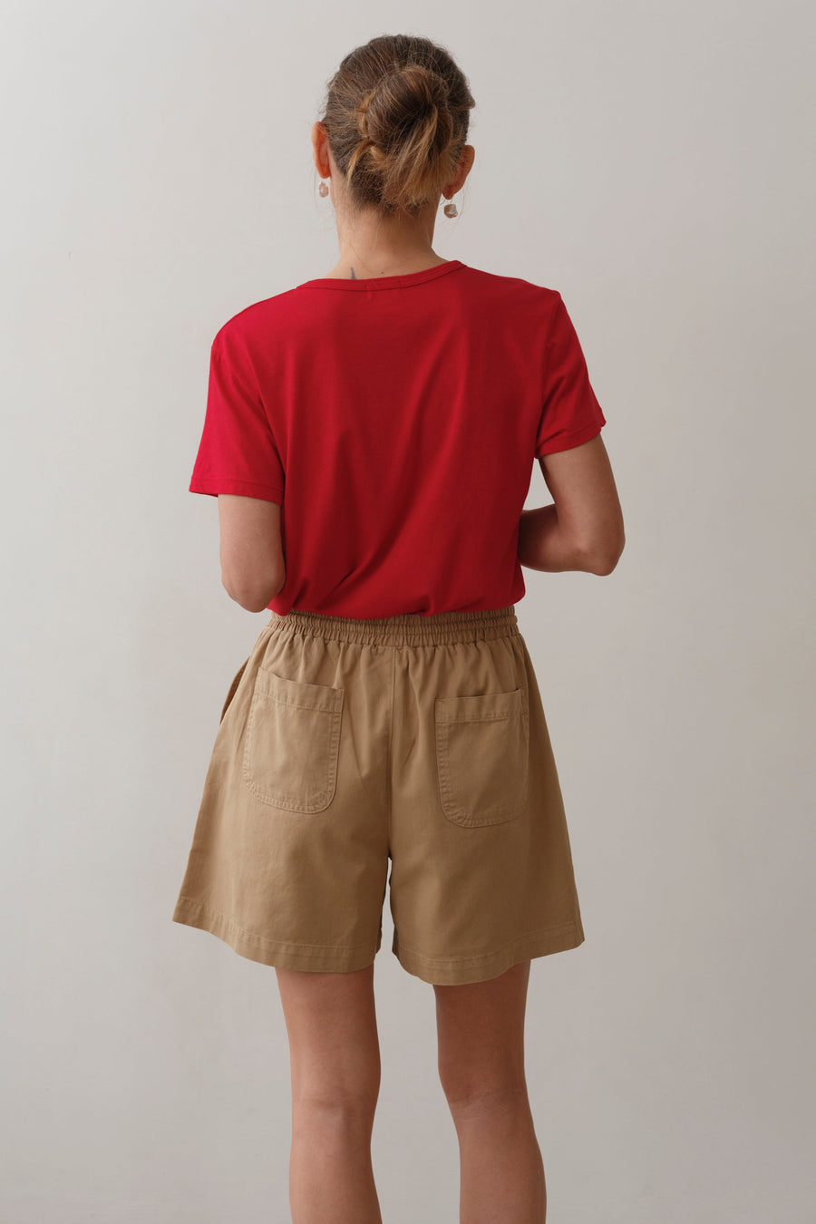 DONNI. The Chino Drawstring Short