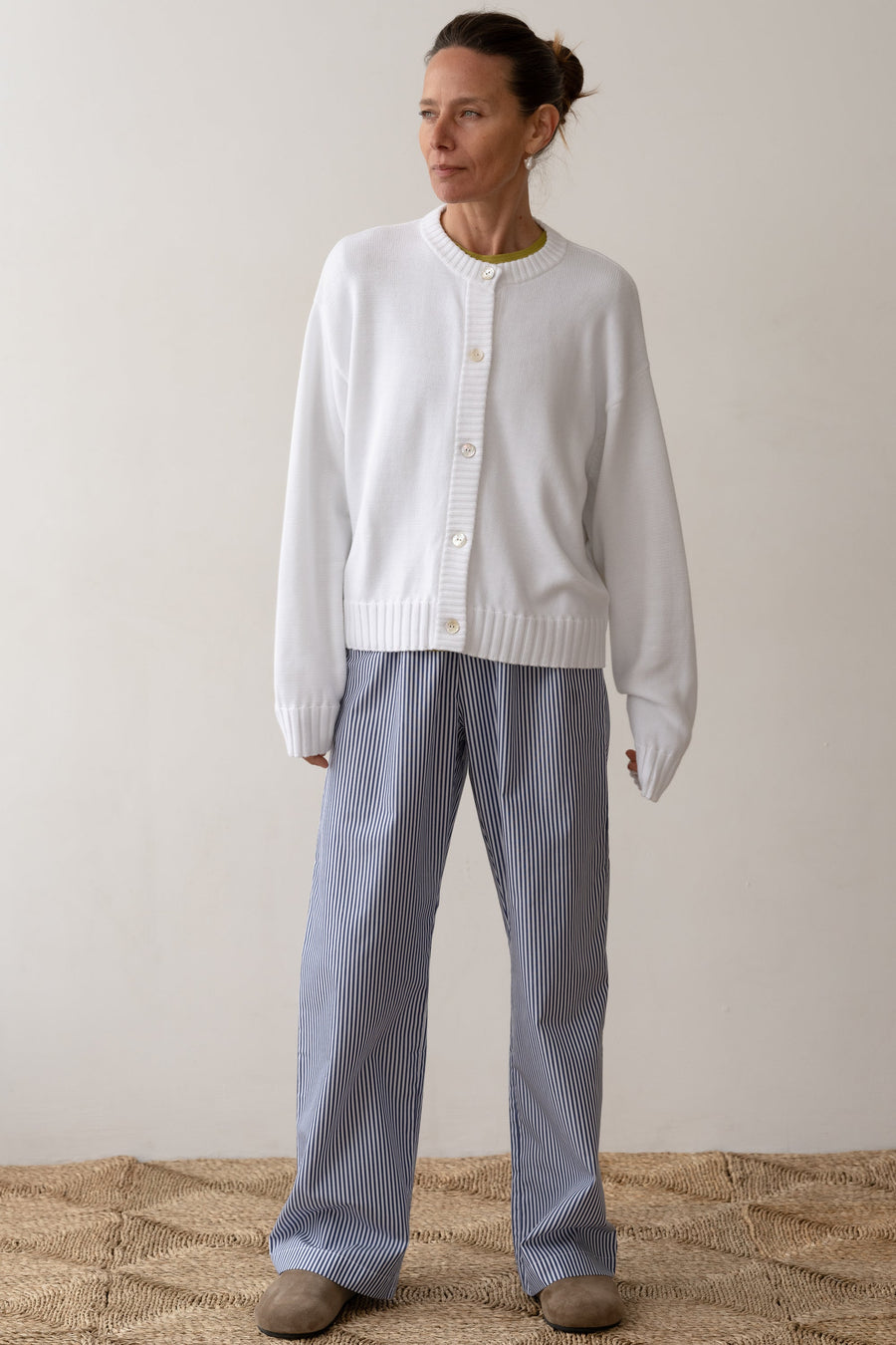 DONNI. The Cotton Knit Cardigan
