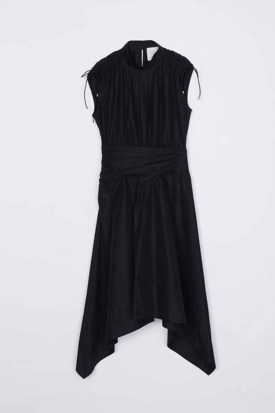 3.1 Phillip Lim Ruched Handkerchief Skirt Dress