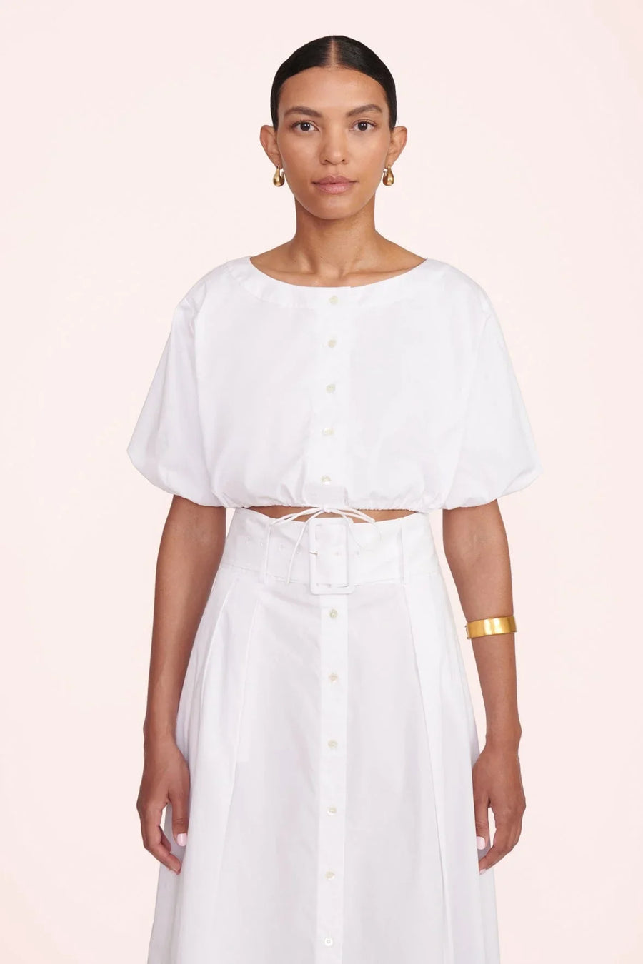 Staud Ellington Top - White