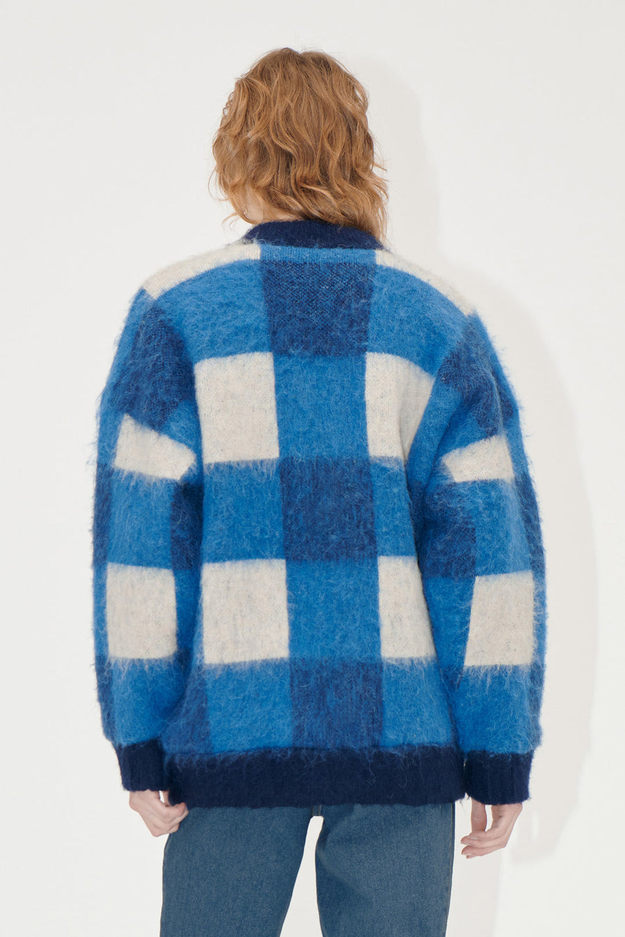 Stine Goya Gingham Check Bomber